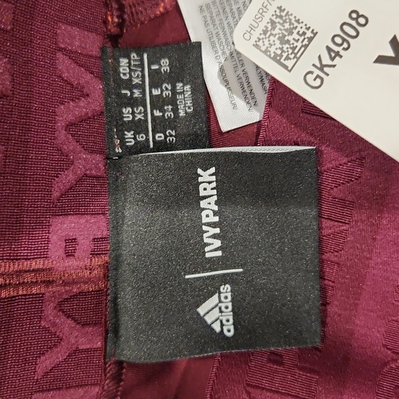 RARE Adidas X IVY PARK by Beyonce Tights New With Tags Size XS - Picture 7 of 7
